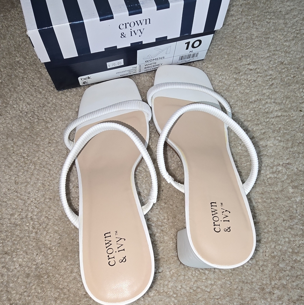 Block Heel Sandals - Picture 2 of 4
